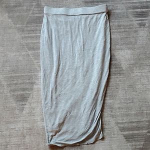 Victoria's Secret Midi Skirt, Small, Grey